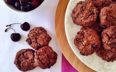 Cherry Ripe Cookies