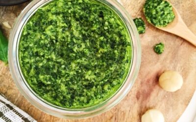 Kale and Macadamia Pesto