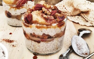 Caramel Banana Chia Pudding