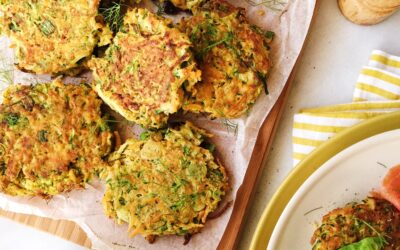 Zucchini and Carrot Fritters