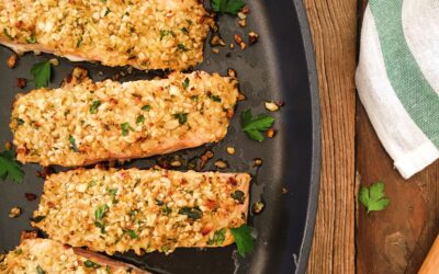Nut Crusted Salmon