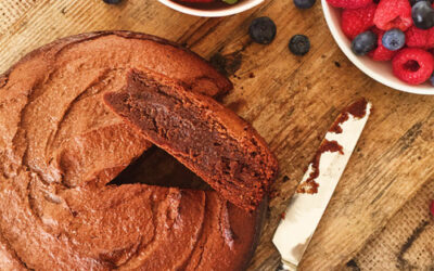 Kladdkaka (Swedish Sticky Chocolate Cake)