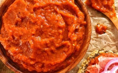 Ajvar (Balkan Red Pepper Relish)