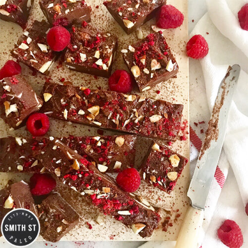 Almond-Coconut-Raspberry-Fudge