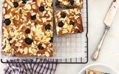BANANA, BLUEBERRY & COCONUT CAKE