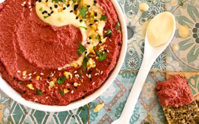 Beetroot and Roasted Walnut Dip