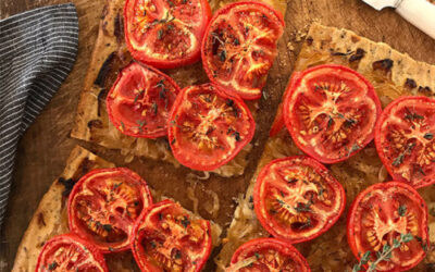 Caramelised Onion and Tomato Tart