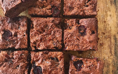 Choc Cherry Brownies
