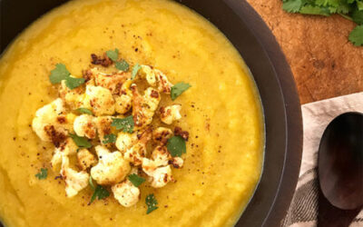 Curried Cauliflower & Parsnip Soup