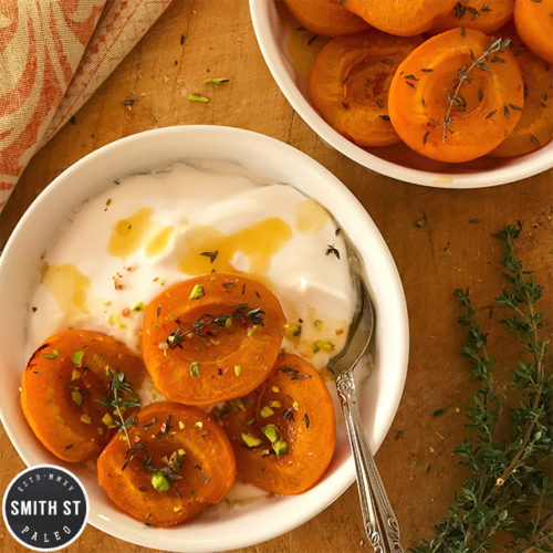 Honey & Thyme Roasted Apricots