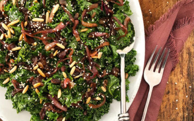Kale Salad with Sweet Onions