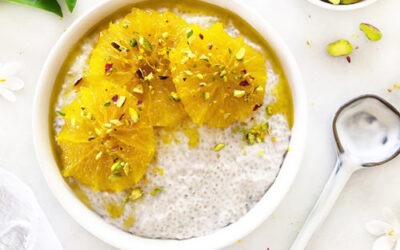 Orange Blossom Chia Pudding