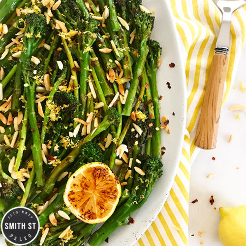 Pan-Fried-Lemon-Asparagus-and-Broccolini-