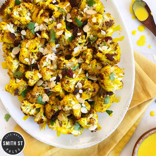 Spiced-Roast-Cauliflower-with-Turmeric-Dressing-