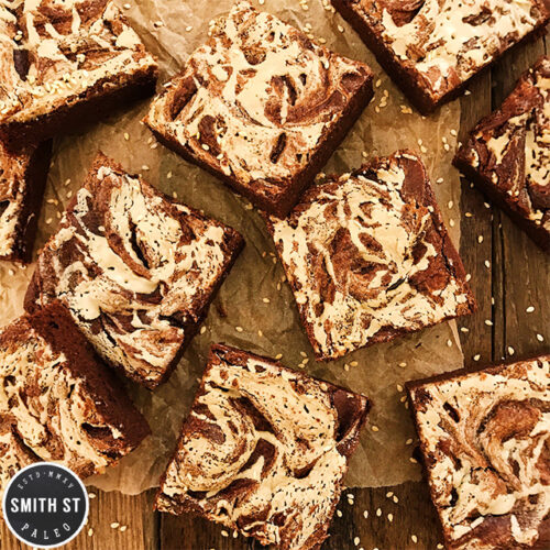 Sweet Potato and Tahina Brownies