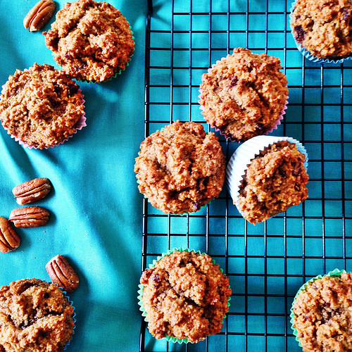 Pecan and Date Muffins