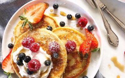 Banana-Free Paleo Pancakes & Waffles